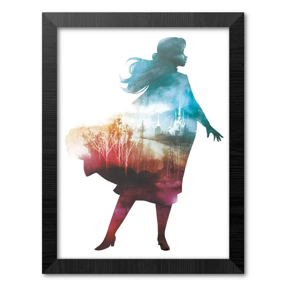 Disney's Frost 2 Innrammet Bilde 30 x 40 cm Anna