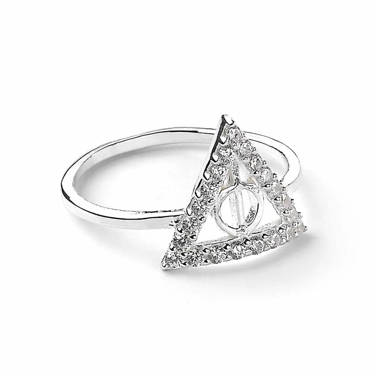 Harry Potter Sølvring Deathly Hallows (Sterling sølv)