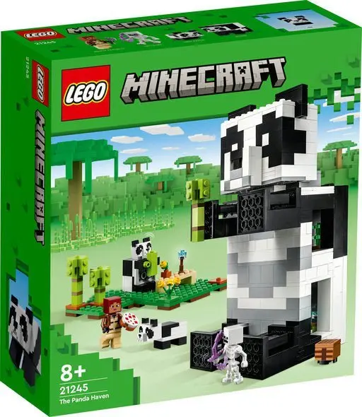 LEGO Minecraft Pandahuset 21245 byggelekesett (553 deler)