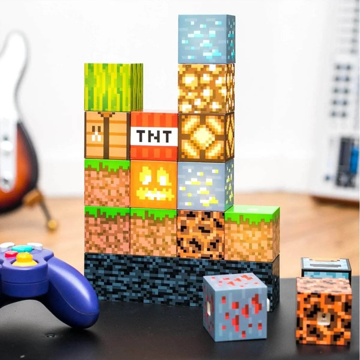 Minecraft Lampe Byggeklosser