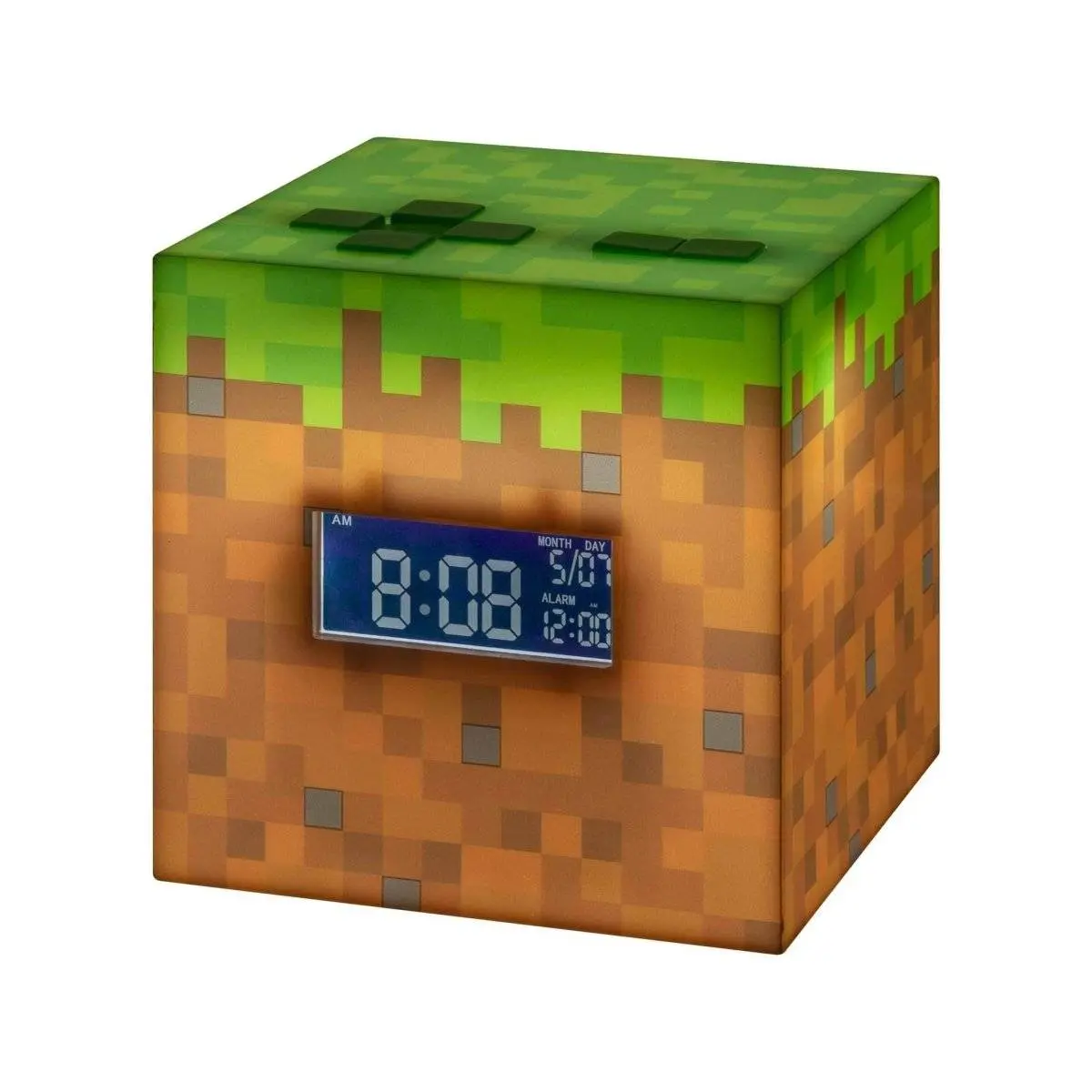 Minecraft Vekkerklokke Gressblokk