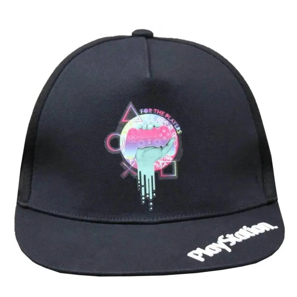 PlayStation Caps Neon Paint