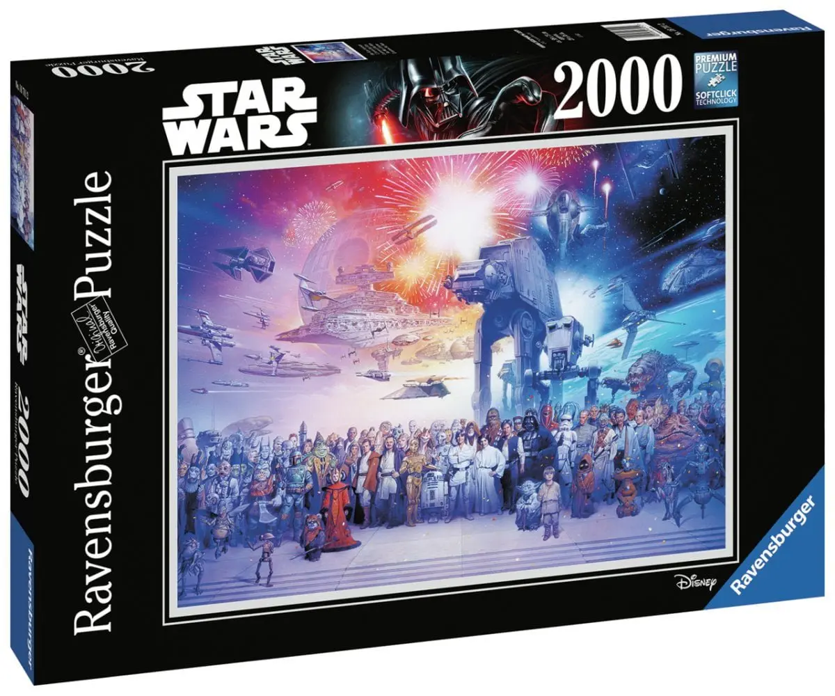 Star Wars Puslespill 2000 brikker Legacy Characters
