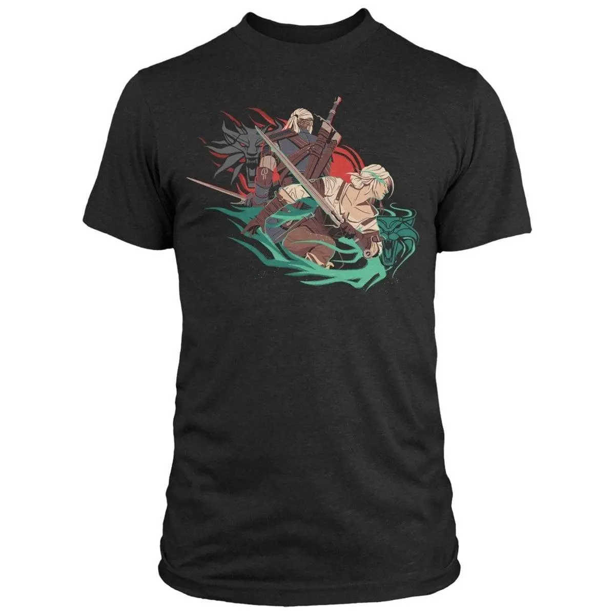 The Witcher T-skjorte Back to Back