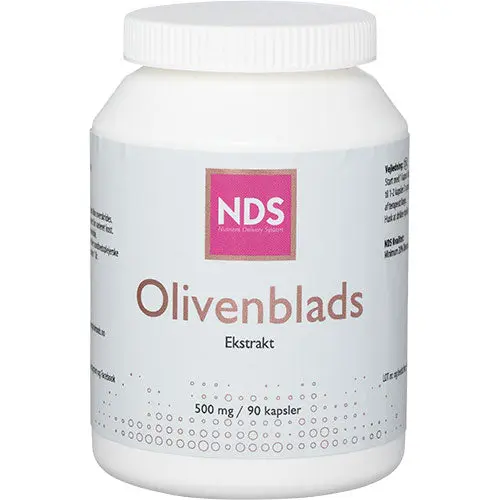 NDS Olivenbladekstrakt | 90 Kapsler