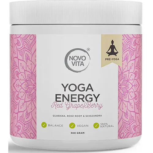Novo Vita Yoga Energy Red Grape/berry | 300 gr