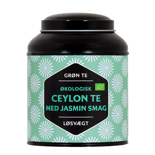 Grøn Ceylon Te M. Jasminsmak Økologisk | 75 g