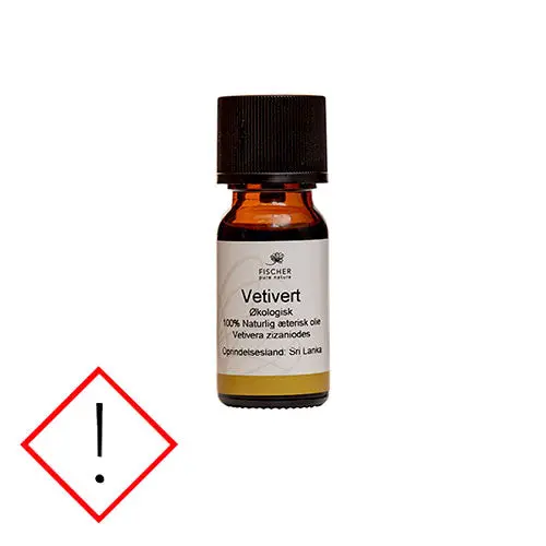 Fischer Pure Nature Vetivert Eterisk Olje Økologisk | 10 ml