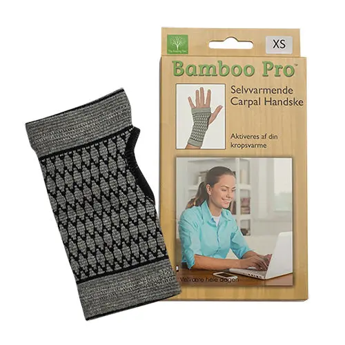 Bamboo Pro Carpal Hanske | Str. XS