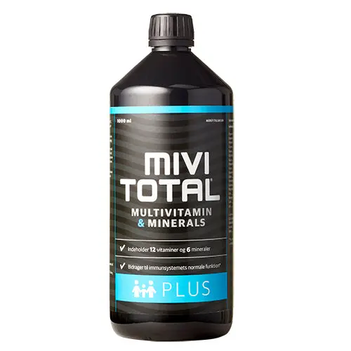 Mivi Total MiviTotal Plus Multivitamin og Mineraler | 1 liter