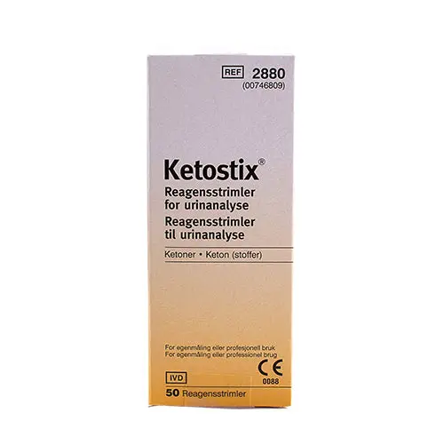 Ketostix Reagensstrimler | 50 stk