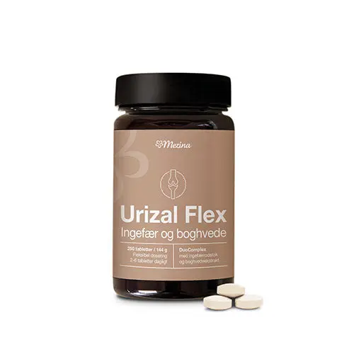 Urizal flex ingefær | 250 tabletter