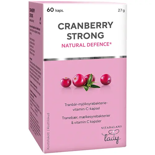 Vitabalans Lady Cranberry Strong | 60 Kapsler