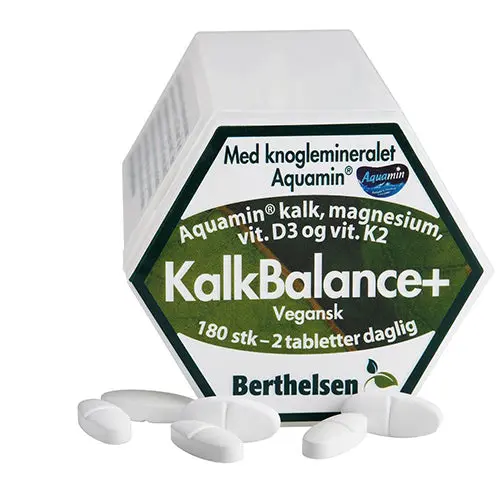Berthelsen Kalk Balanse | 180 tabletter