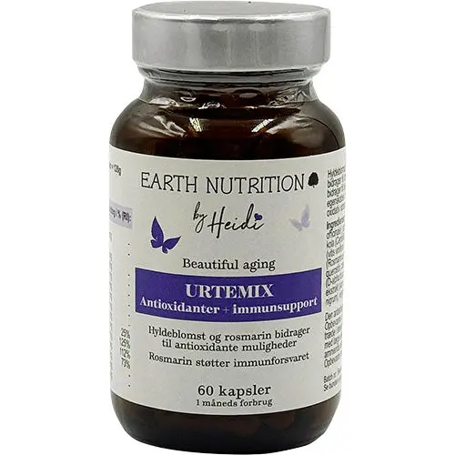 Earth Nutrition Urtemix ? antioksidanter + immunsupport | 60 Kapsler