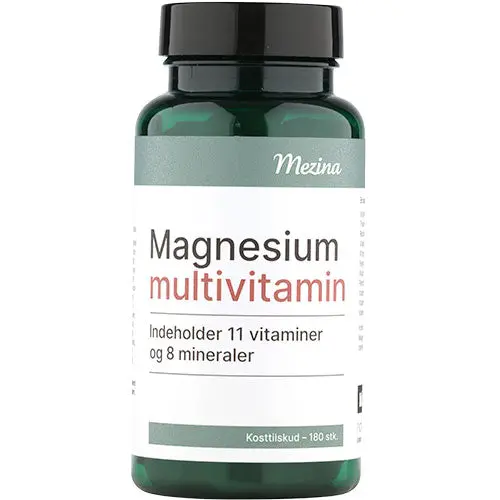 Mezina magnesium multivitamin | 180 tabletter