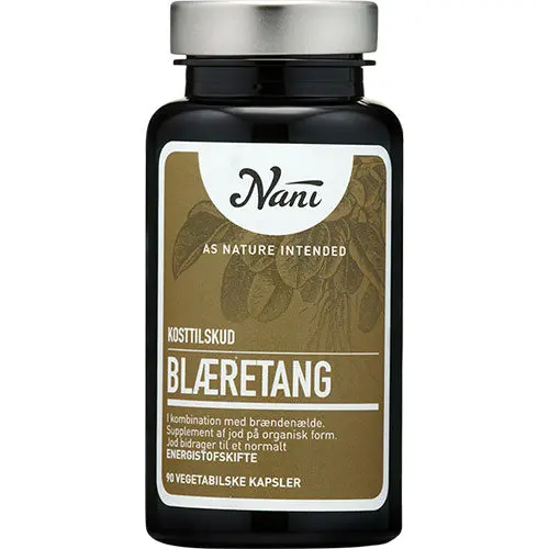 Nani Blæretang m. Jod | 90 Kapsler