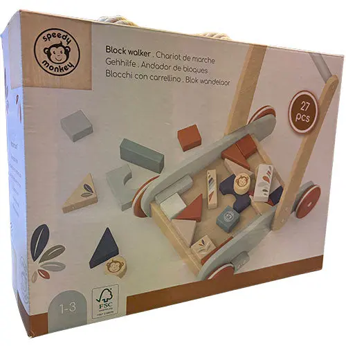 Speed Monkey Block Walker, 1 -3 år