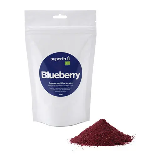 Superfruit Blåbærpulver Økologisk | 90 g