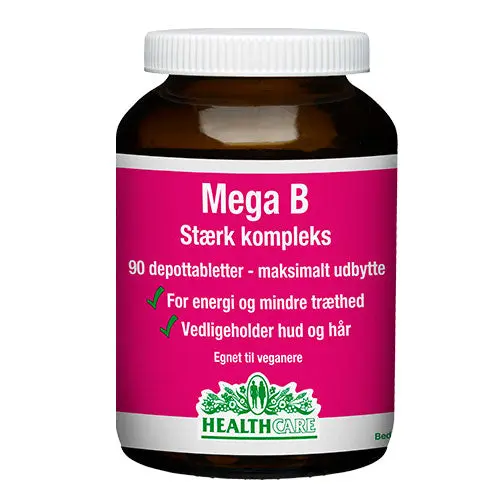 HealthCare Multi B-Vitamin Kompleks | 90 tabletter