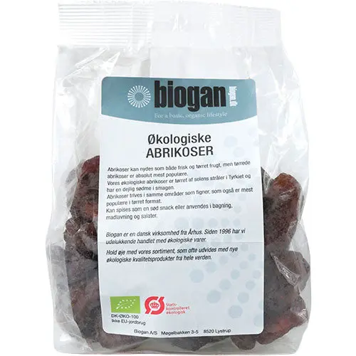 Biogan Aprikoser Økologisk | 400 g
