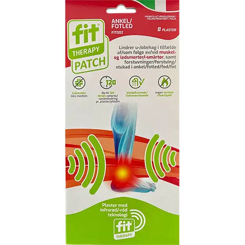 FIT Smerteplaster Ankel / Akillessene | 1 pakke