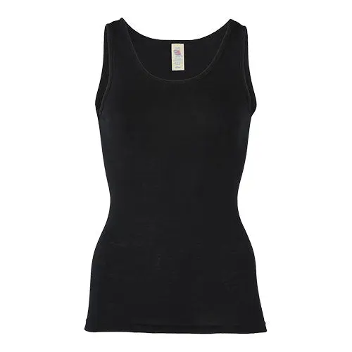 Engel Natur Top, Ull/silke, Black | Str. 46/48