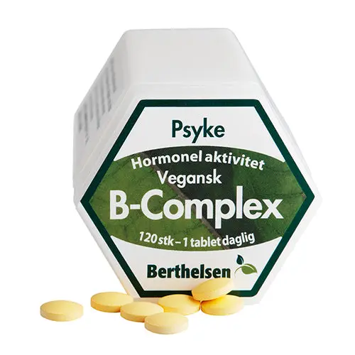 Berthelsen Vegetabilsk B-kompleks | 120 tabletter