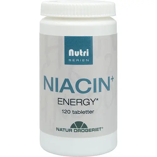 Natur-Drogeriet Niacin+ Energy | 120 tabletter
