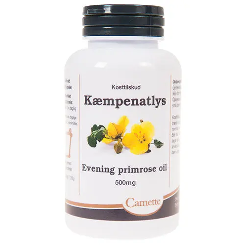 Camette Nattlysolje Evening Primrose oil | 180 Kapsler