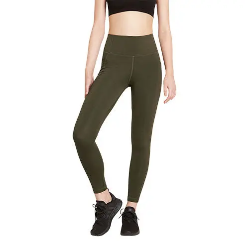 Boody Full-Length High-Waist Tights Dark Marl