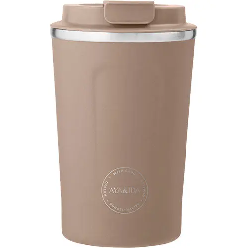 AYA&IDA CUP2GO 380 ml | Støvet Brun