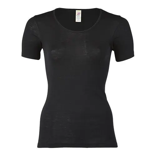 Engel Natur T-shirt, Black | Str. 42/44
