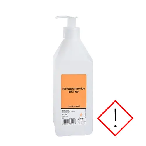 PLUM Hånddesinfeksjon Gel 85% | 600 ml