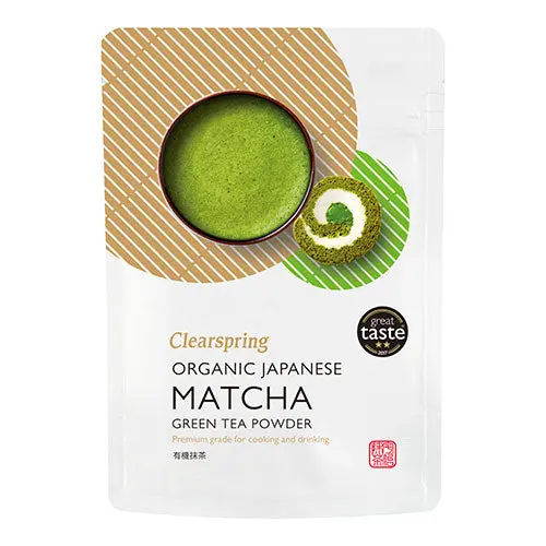 Clearspring Matcha Grønn Te Pulver Økologisk | 100 g