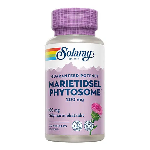 Solaray Mariatistel Phytosome | 30 Kapsler