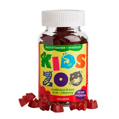 Kids Zoo Multivitamin + Mineraler | 60 Vingummi