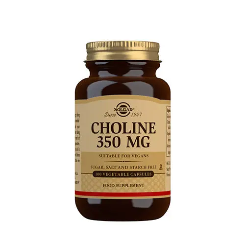 Solgar Choline | 100 Kapsler