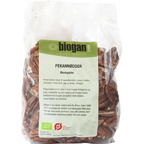 Biogan Pekannøtter Økologisk | 400 g