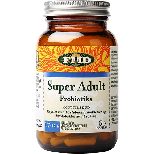Udo´s Choice Super-adult Fra 16-65 År, Melkesyrebakterier | 60 Kapsler