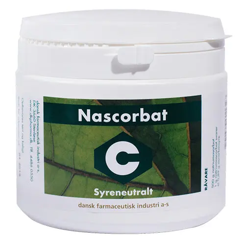 Grønne dfi vitaminer Nascorbat (Syreneut. C-vitamin) | 500 g