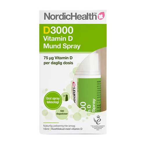 NordicHealth Better You D3 Vitamin Spray (D Lux 3000) | 15 ml