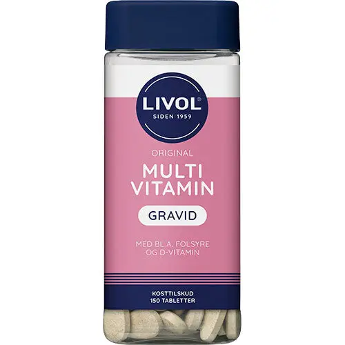 Livol Multivitamin Gravid | 150 tabletter