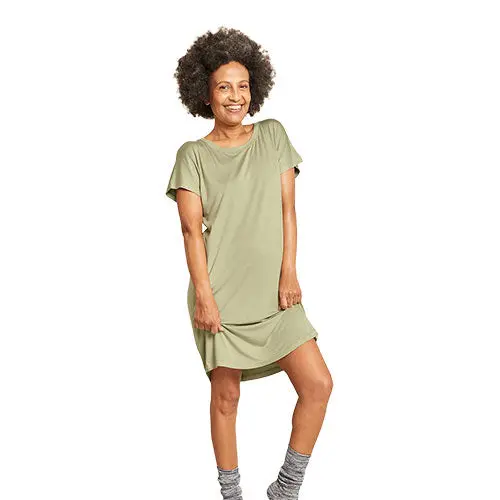 Boody Goodnight Nightdress Sage