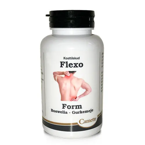 Camette Flexo Form Boswellia-Gurkemeie | 120 tabletter
