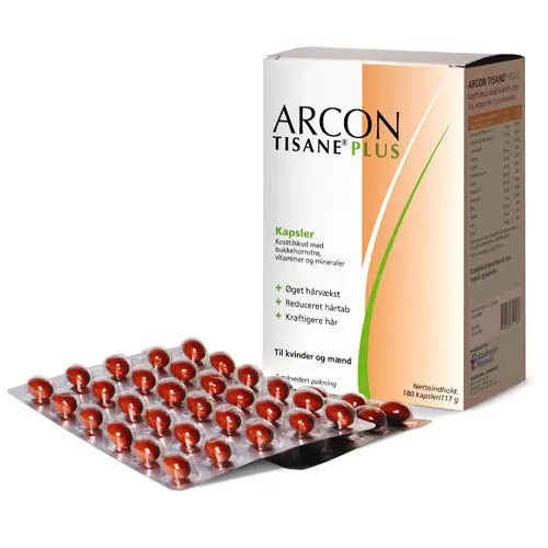 Arcon Tisane Plus - Glutenfri | 180 Kapsler