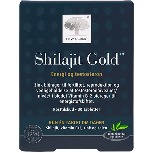 New Nordic Shilajit Gold | 30 tabletter