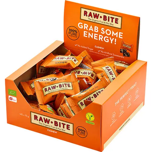 RawBite Officebox Cashew Bars | 675 gr
