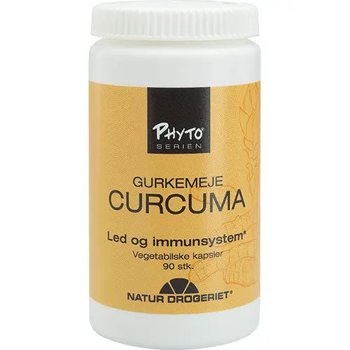 Natur-Drogeriet Curcuma M. Gurkemeie 495 Mg | 90 Kapsler