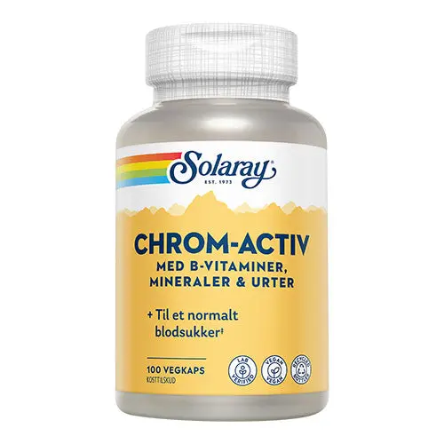 Solaray ChromActiv | 100 Kapsler